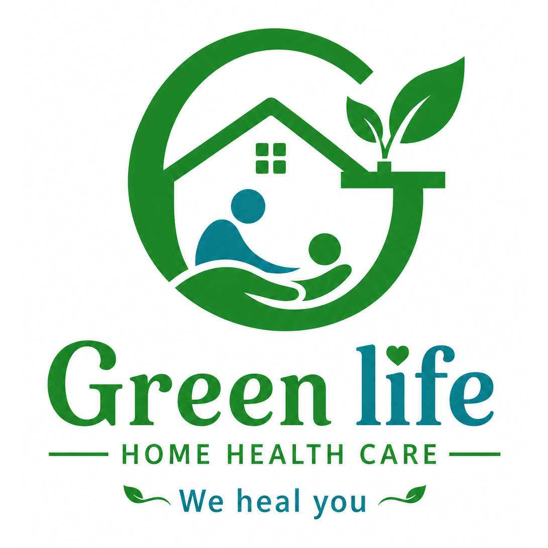 Green Life Home Health Care logo