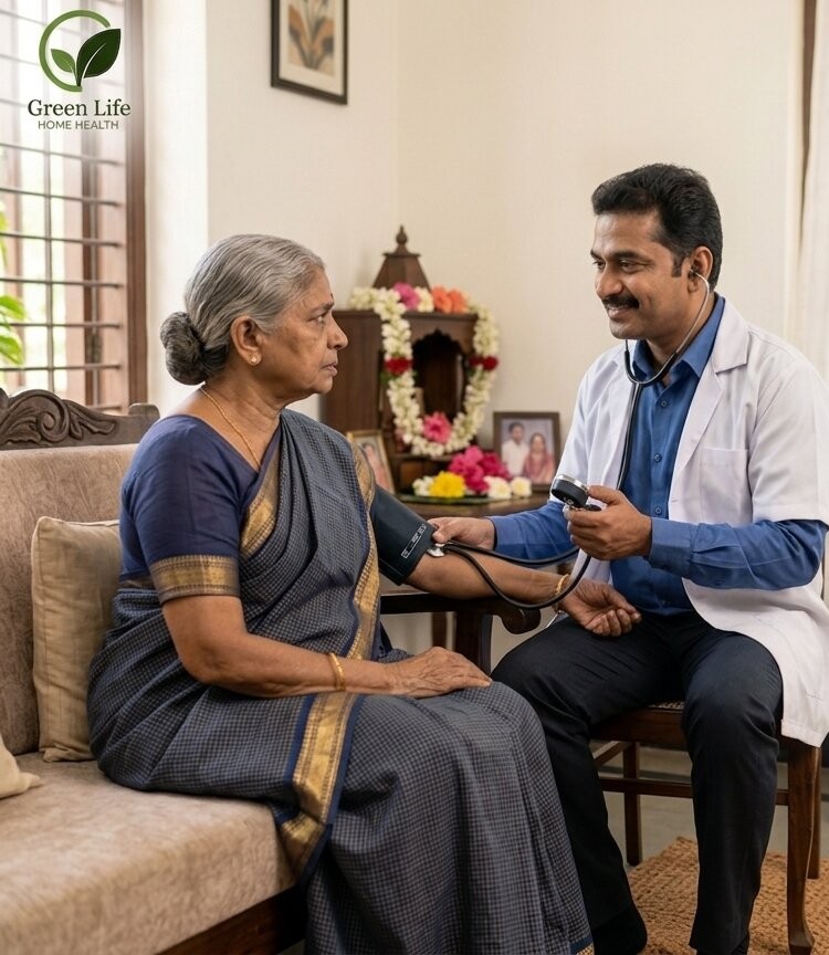 Doctor visit at home